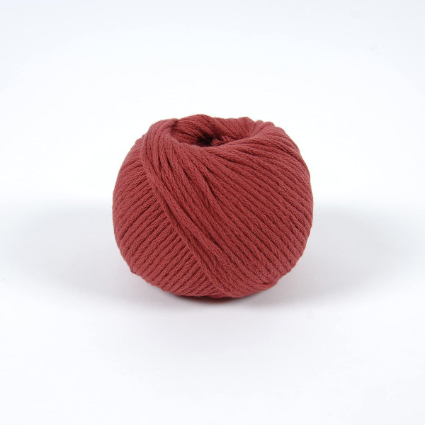 Pelote - 100% coton peigné - Ecarlate - Très épais - DMC - Natura XL - Tricot - Crochet