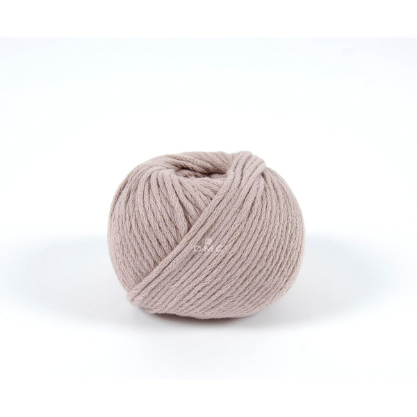 Pelote - 100% coton peigné - Mauve - Très épais - DMC - Natura XL - Tricot - Crochet