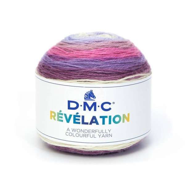 photo - Pelote de laine - DMC - Révélation - Laine et acrylique - Couleurs douces - Tricot - Crochet