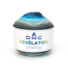 photo - Pelote de laine - DMC - Révélation - Laine + acrylique + polyester - Couleurs bleues - Tricot - Crochet