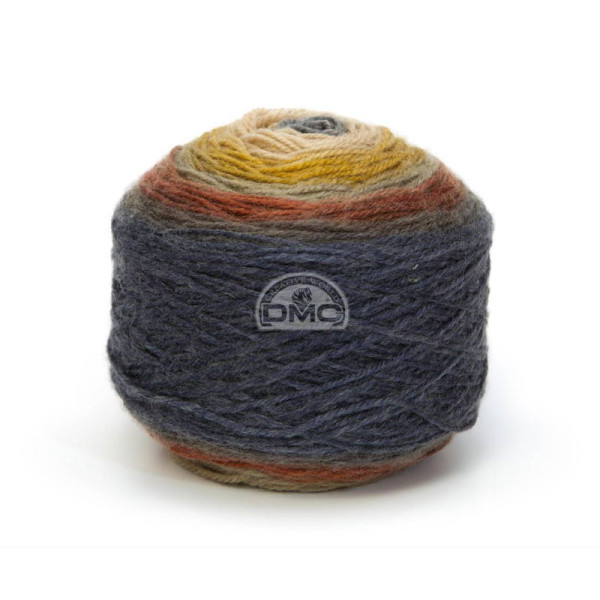 Pelote de laine - DMC - Révélation - Laine et acrylique - Couleurs automne - Tricot - Crochet