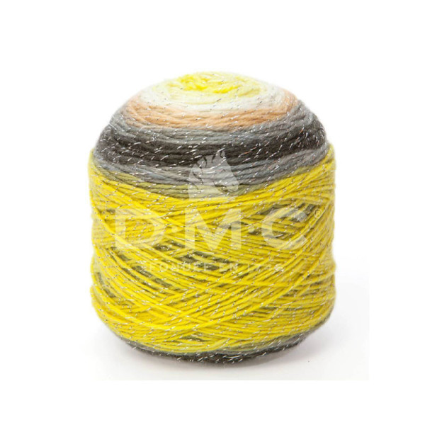 Pelote de laine - DMC - Révélation glitter - Laine, acrylique, polyester - Tricot - Crochet