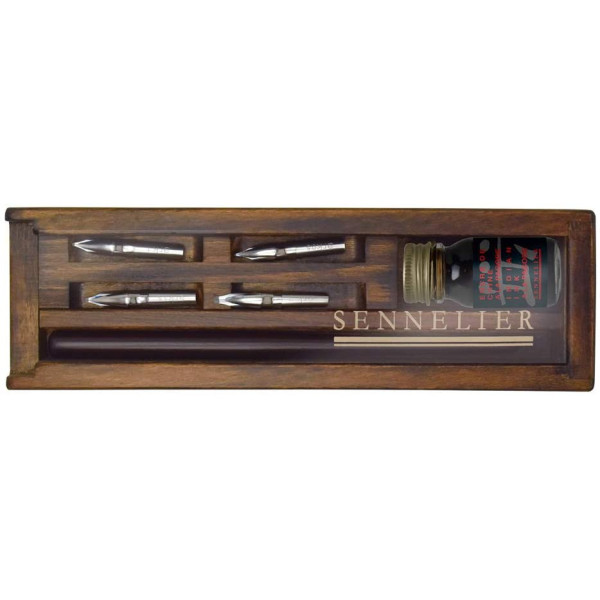 Coffret En Bois Calligraphie Encre De Chine - Sennelier | Surdiscount