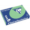250 Feuilles A4 - 120G - Couleurs Pastels - Vert Nature - Trophée Clairefontaine pas cher