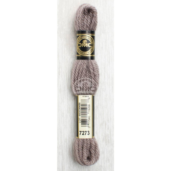 Fil de laine - DMC - Laine Colbert - 100% laine - Poivre blanc - 7273 - Canevas