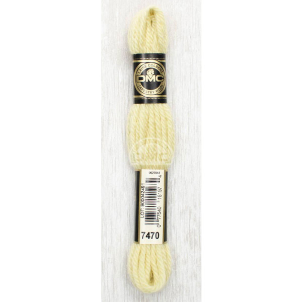 Fil de laine - DMC - Laine Colbert - 100% laine - Pâte d'amande - 7470 - Canevas