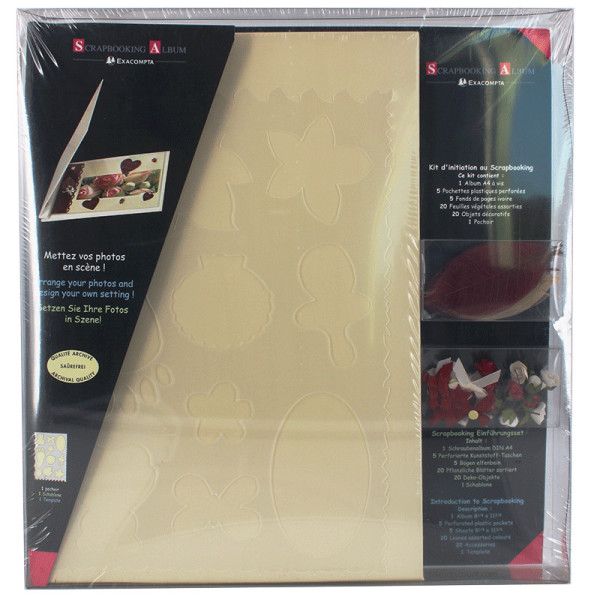 Coffret Mariage Album Scrapbooking A4 - Exacompta pas cher