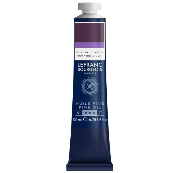 photo-Peinture à l'huile - Fine - Violet de dioxazine - 473 - Lefranc Bourgeois - 200ml