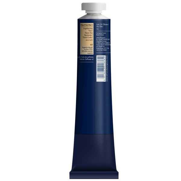 Peinture à l'huile - Fine - Titane écru - 469 - Lefranc Bourgeois - 200ml