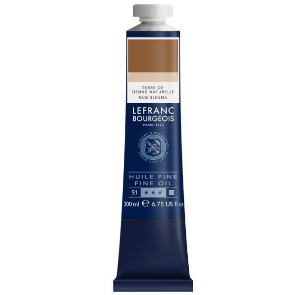 photo-Peinture à l'huile - Fine - Terre de sienne naturelle - 482 - Lefranc Bourgeois - 200ml