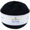 photo - Pelote de laine - 100% coton - Noir - 5310 - DMC - Petra - Longues fibres