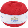 photo-Pelote de laine - 100% coton - Rouge - 5321 - DMC - Petra - Longues fibres