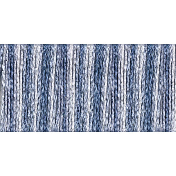 Fil à broder - Mouliné - Echevette - Bleu grands cieux - 4235 - DMC - Color variations
