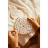 Kit point de croix - Broderie - Motifs persans colorés - DMC - Inclus tambour, toile, fils