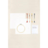 Kit point de croix - Broderie - Motifs persans colorés - DMC - Inclus tambour, toile, fils