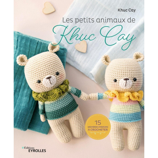 photo - Livre - Crochet - Petits animaux à faire en crochet - 15 modèles - Khuc Cay