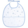 photo-Grand bavoir - Bébé - 6 mois - A broder - Bleu/motif koala - Cadeau naissance