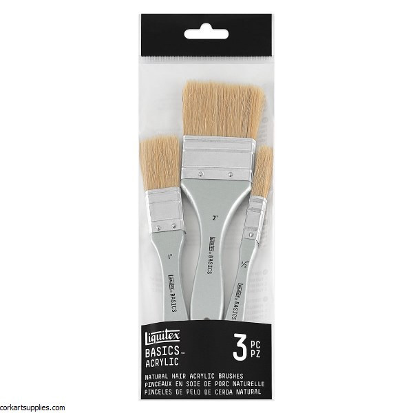 Pinceaux En Soie De Porc Naturelle - Liquitex pas cher
