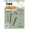 Painton Vert De Gris Bloc Collé 30F A3 250G - Clairefontaine pas cher
