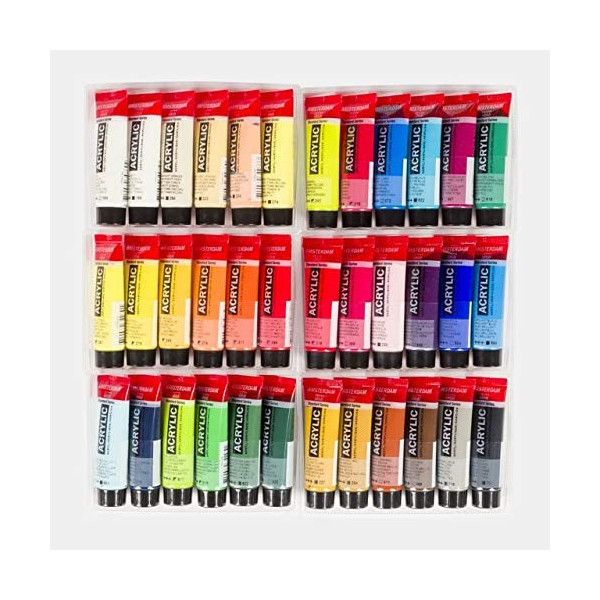 Set Peinture Acrylique de 36 tubes - Amsterdam | à seulement 36,99 €