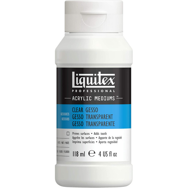 Additif Gesso Acrylique Transparent 118Ml - Liquitex pas cher