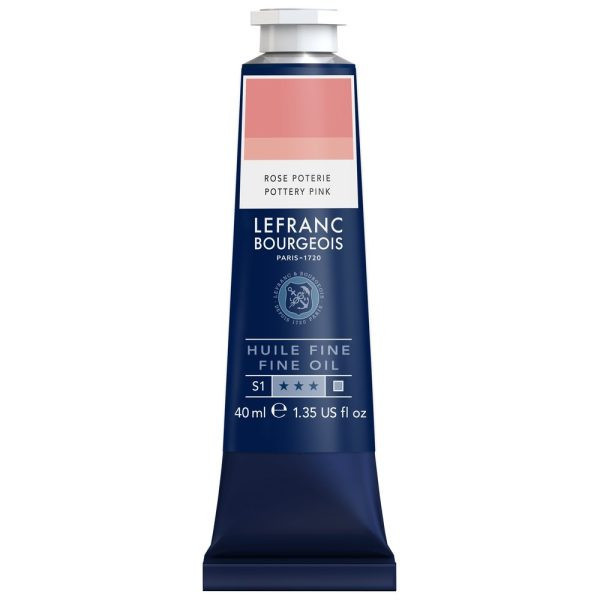 photo-Peinture à l'huile - Fine - Rose poterie - 732 - Lefranc Bourgeois - 40ml