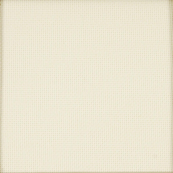 photo-Toile Aïda à broder - 100% coton - 6pts/cm - 38x46cm - Ecru - DMC
