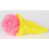 Mini pelotes de laine abrasive - Pour fabriquer des éponges - 2 crochets inclus