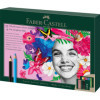 photo-Coffret - Crayons couleur Polychromos + Pitt Graphite Matt - Faber-Castell - 40 pièces