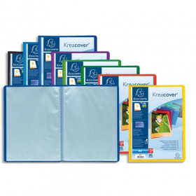Porte Vues 60 Vues Personnalisable Kreacover Exacompta pas cher