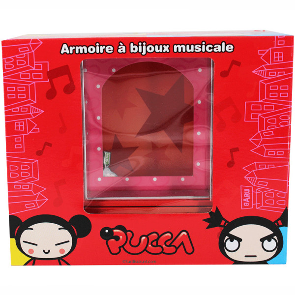 Armoire À Bijoux Musicale Pucca pas cher