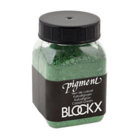 photo - Pigment en poudre - Vert de Cobalt - 74 - Blockx - Pot de 100g