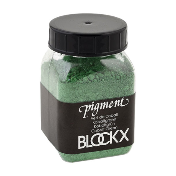 photo - Pigment en poudre - Vert de Cobalt - 74 - Blockx - Pot de 100g