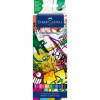 photo - 6 feutres - Dessin - Faber-Castell - Goldfaber Aqua - Double pointe - Graffiti