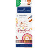 photo - 6 feutres - Dessin - Faber-Castell - Goldfaber Aqua - Double pointe - Teintes Boho