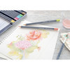 Crayons de couleur - Aquarellable - Boite 12 couleurs pastels - Faber-Castell - Goldfaber Aqua