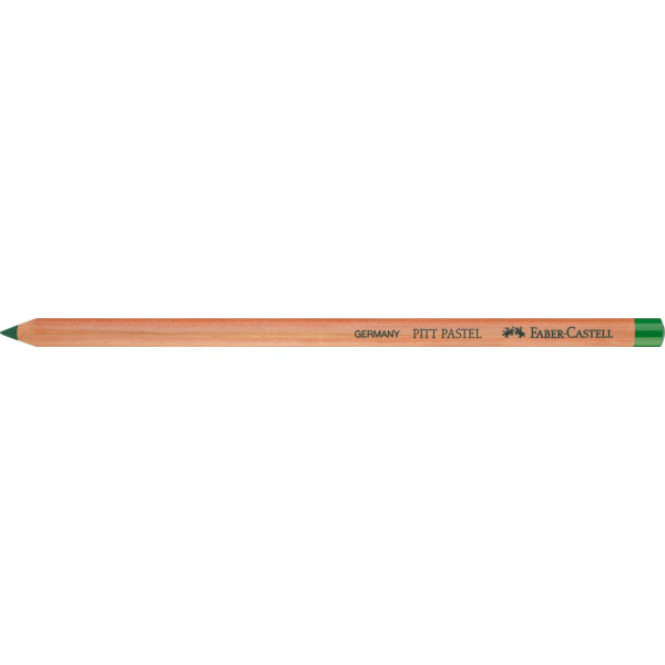 Crayon de couleur - Pastel - Beaux-arts - Vert pin - 267 - Faber-Castell - Pitt Pastel