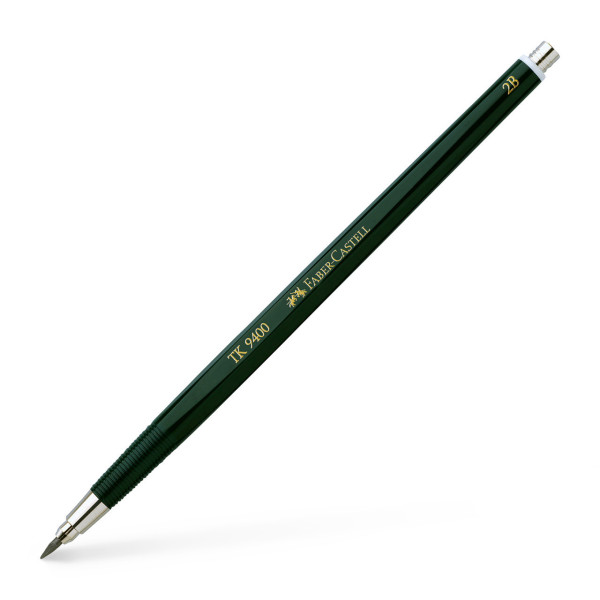photo - Porte-mines - Mine 2B - 3,15mm - Dessin, écriture, esquisse - Faber-Castell - TK9400