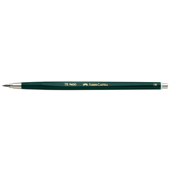 Porte-mines - Mine 2B - 3,15mm - Dessin, écriture, esquisse - Faber-Castell - TK9400