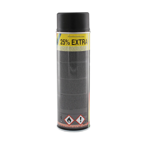 Bombe de peinture voiture - noir mat - Motip | à seulement 9,99 €