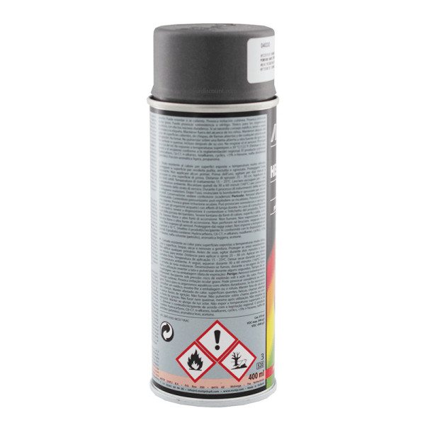 Bombe de vernis haute température - anthracite - Motip | à seulement 16,99 €