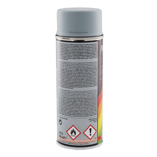 Bombe de sous couche anti rouille - Motip | à seulement 16,99 €