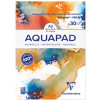 Bloc De Papier Dessin Moyen Fin 30F - A3 29,7X42Cm - Goldline Aqua - Clairefontaine pas cher