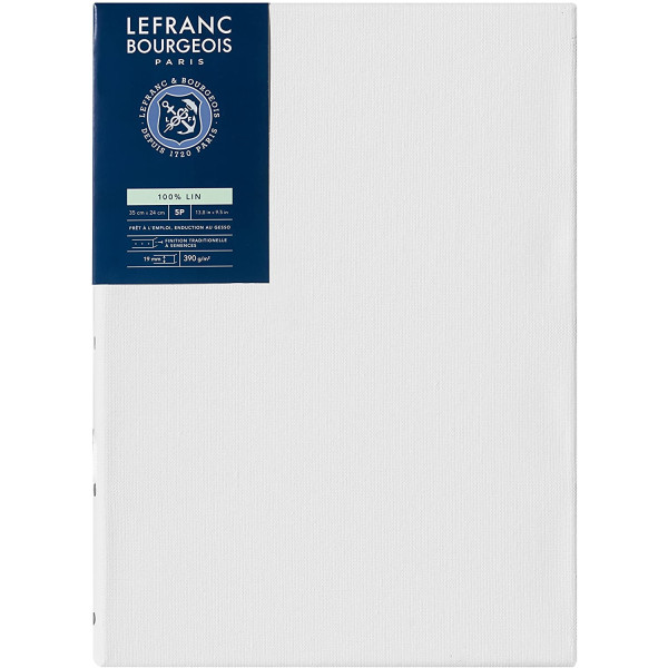 photo-Châssis - Toile - 35x24cm - 100% lin - Qualité classique - Winsor et Newton
