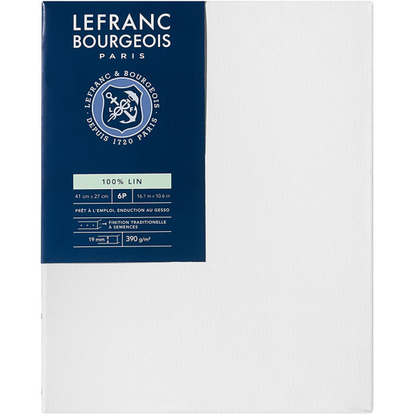 photo-Châssis - Toile - 41x27cm - 100% lin - Qualité classique - Winsor et Newton