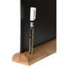 Ardoise De Table Avec Base En Bois - Securit | Surdiscount