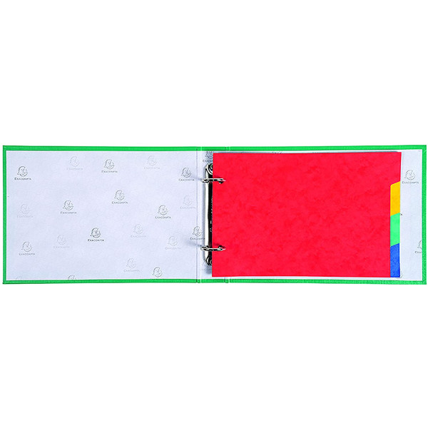 Classeur Pour Fiches Bristol - 16,5 X 24 Cm - 2 Anneaux - Exacompta | Surdiscount
