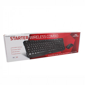 Starter Wireless Combo Pack Clavier + Souris - Advance pas cher