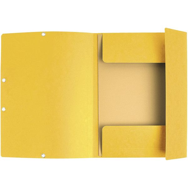 Chemise 3 Rabats Jaune - Exacompta | Surdiscount