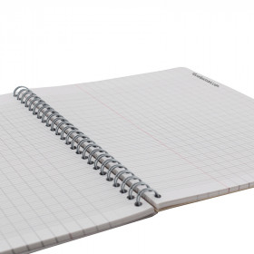 Cahier Spirale 80F A5 - Petits Carreaux | Surdiscount